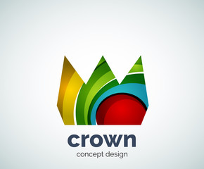 Crown logo template