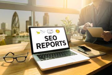 Fototapeta premium SEO REPORTS