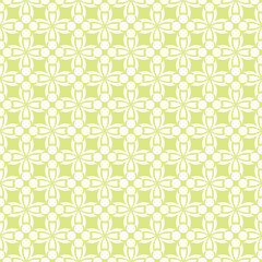 Pattern with cute flowers.