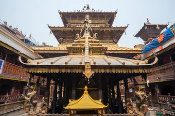 Acrylic prints Temple The golden temple in Patan, Lalitpur city, Nepal