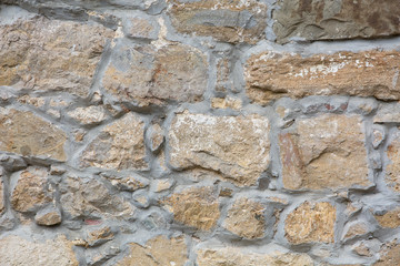 Crimea. Ancient ruins of the ancient Armenian monastery of Surb