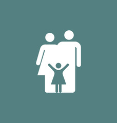 Family icon vector