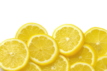 slices of fresh lemon