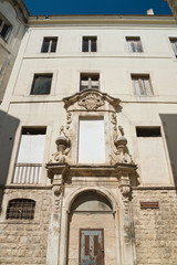 Fototapeta na wymiar Ex dogana palace. Molfetta. Puglia. Italy. 