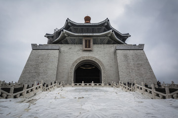 The National Chiang Kai-shek Memorial Hall at Taiwan Democracy M