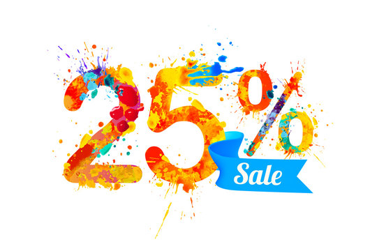 twenty five (25) percents sale