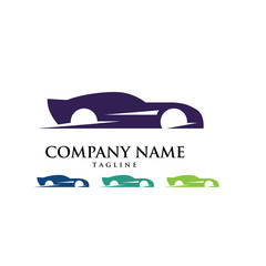 Car Automotive Race Logo Icon Vector
