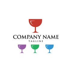 Beer Whiskey Barrel Drink Logo Icon Vector