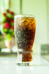 Drinks taste sweet in a glass with ice