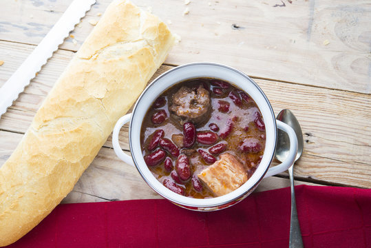 Potage food typical in La rioja (spanish)