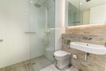 Bathroom of the luxurious house
