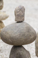 Fototapeta na wymiar stones in balance