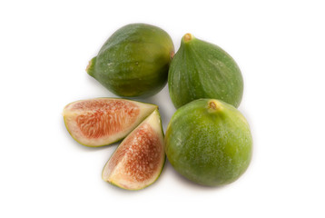 figs isolated on white background