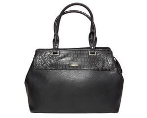 female handbag on a white background