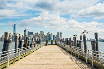 pier to new york city