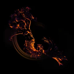 Fototapeten Vuur zeemeermin © emieldelange