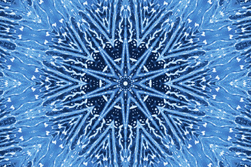 Blue abstract pattern