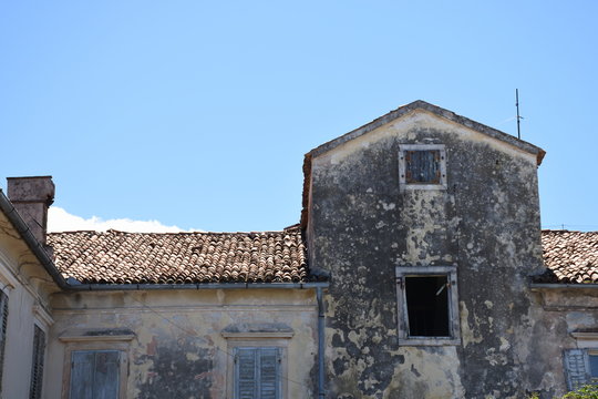 Umag, Kirche, Campanile, Kirchturm, Glockenturm, Kirchenschiff, Gotteshaus, Tor