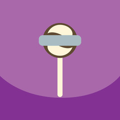 flat vector icon design collection bonbon candy 