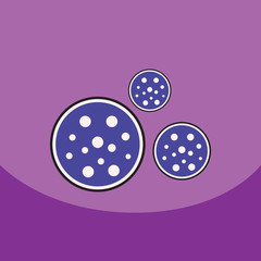 Fototapeta premium flat vector icon design collection bonbon candy 