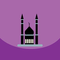 flat vector icon design collection ramadan festival