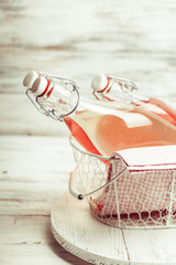 Obraz premium The berry lemonade