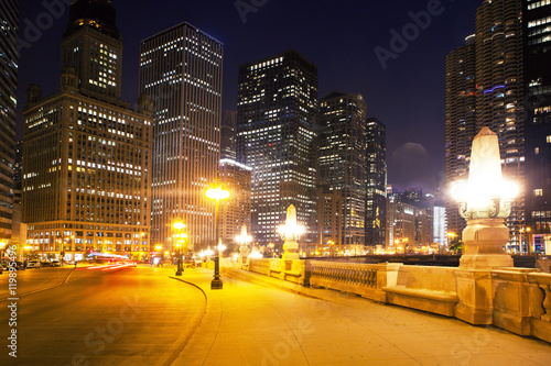 чикаго огни город Chicago lights the city загрузить