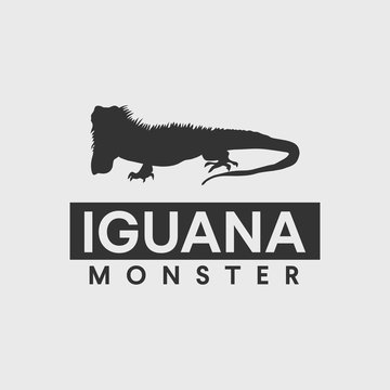 iguana silhouette