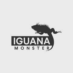 iguana silhouette