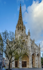 Fototapeta na wymiar Church of Saint-Maclou, Rouen, France