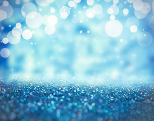 Christmas bokeh. Abstract background.