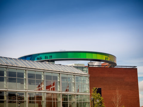 Aros contemporary art museum Aarhus, Denmark