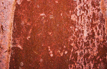 Rusty metal / Rusty and battered metal background