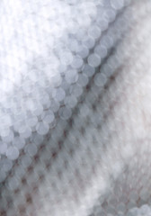 Naklejka premium Blur background / Abstract blur background of iron mesh glove.