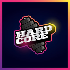 Logo for fitness and gym.  center. Emblems, labels, badges, logos. T-shirt design. Creative  sport style