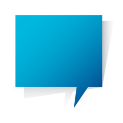 Speech Bubble isolate on white background_06