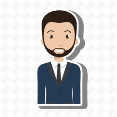 man adult elegant work vector illustration eps 10