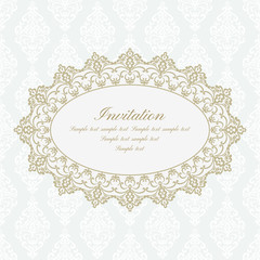 Baroque ornate frame