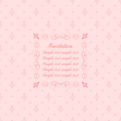 Baroque ornate frame