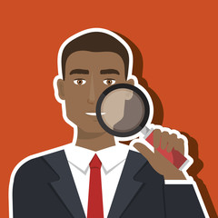 man search icon vector illustration graphic eps 10
