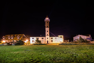 Obraz premium Leuchtturm in Timmendorf auf Insel Poel, Mecklenburg-Vorpommern