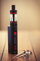Upgrading e-cig vaporizer with kanthal clapton coil drip