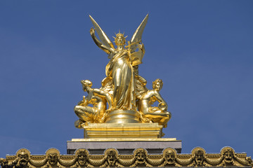 Fototapeta na wymiar Opéra Garnier, Paris, France