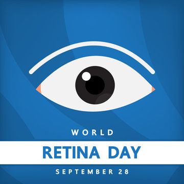 World retina day , Vector design for international day.