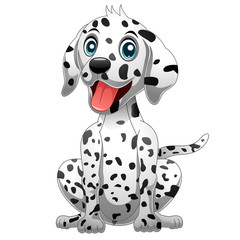 Cute Dalmatian Dog