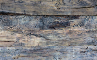 Naklejka premium rotten wooden boards
