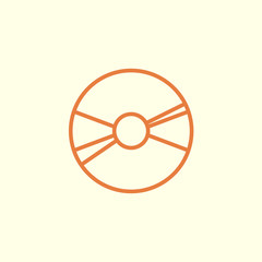 CD line icon