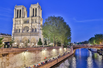 Notre Dame Cathedral Paris France