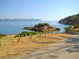 Fototapeta na wymiar Formentor peninsula - north coast of Majorca
