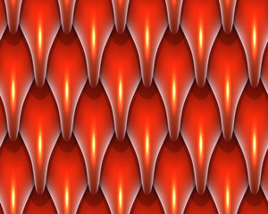 Red dragon scales seamless background texture